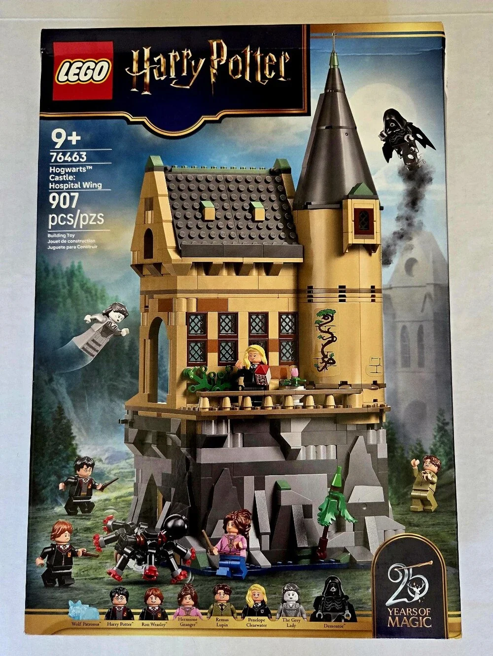 LEGO Harry Potter Hogwarts Castle Hospital Wing 76463 Building Toy 907 Piece NIB